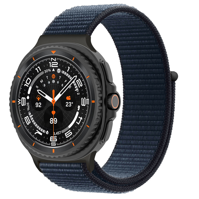 适用三星watch8手表带Galaxy watch8Classic魔术贴回环式尼龙表带|undefined