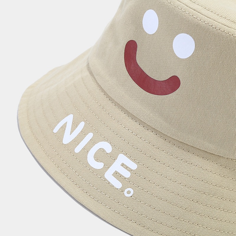 Estilo japonés artístico fresco sonriente carta sombrero de pescador mujer estilo coreano lindo estudiante pareja protección solar sol sombra cuenca sombrero