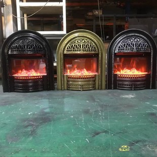 French Birdcage Fireplace Decorative Cabinet Wall Hob Cabinet Fireplace Arch Interior Entrance Decorative Mantel European Style