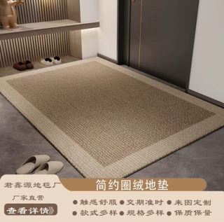 高级入户门地垫门口地毯门垫免洗家用防滑耐脏入门脚垫轻奢可裁剪