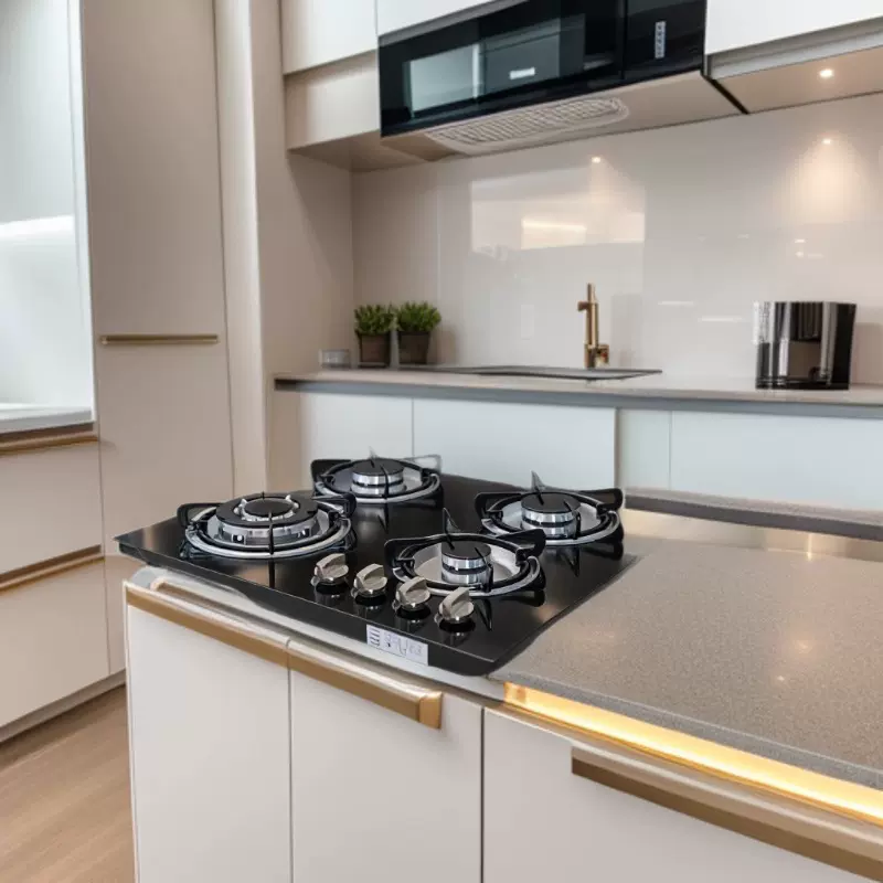 灶具批发外贸出口家用厨房四头钢化玻璃燃气灶嵌入式炉节能猛火灶