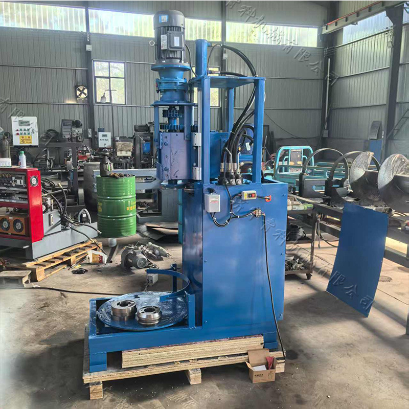 塑料桶开盖机 立式半自动废油桶切割机 废旧油桶产机械设备