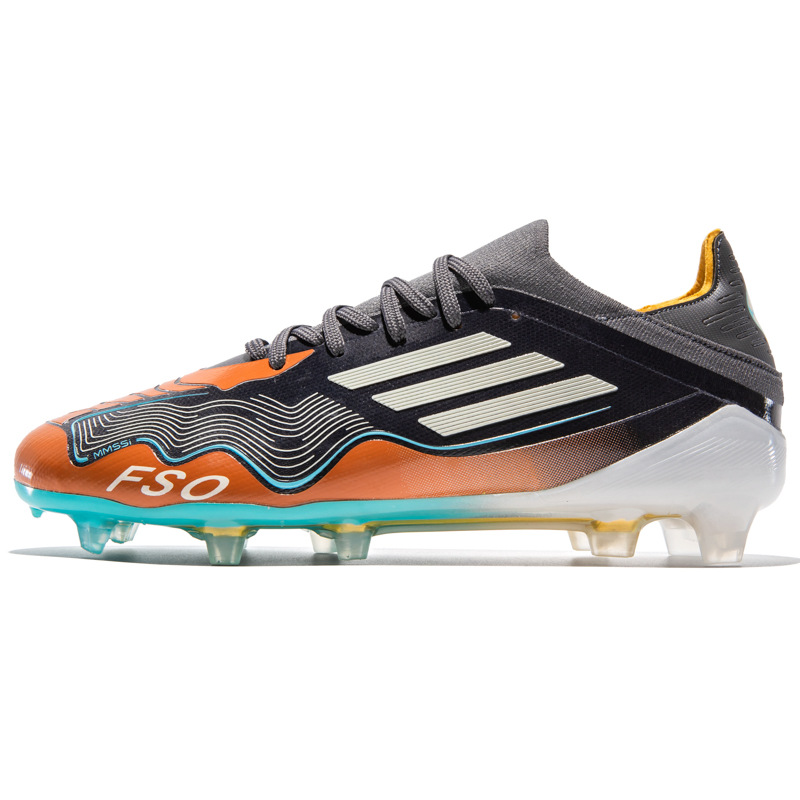 Nuevos zapatos de fútbol transfronterizos AG clavos hombres y mujeres clavos triturados entrenamiento anti-desgaste juvenil comercio exterior zapatos de fútbol