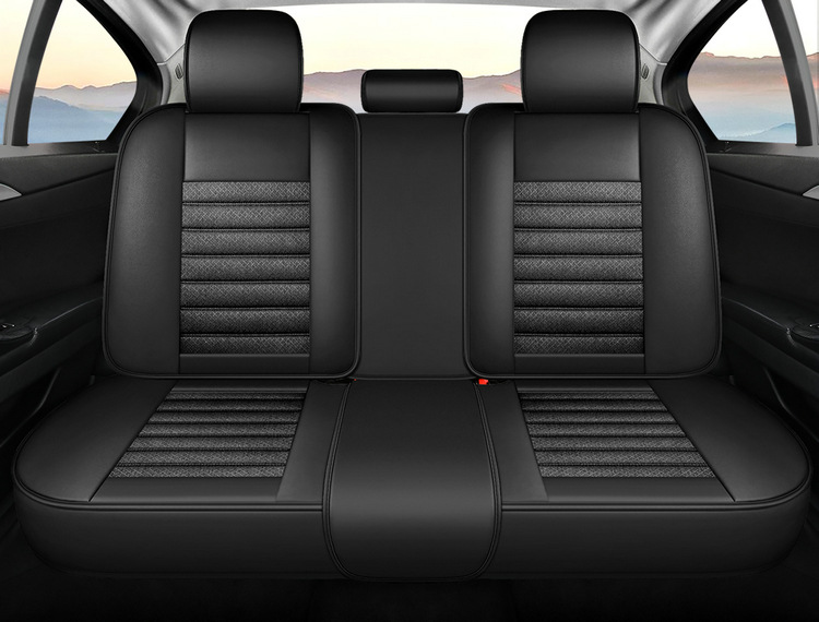 Car Seat Cushion, Full Leather, Fully Enclosed Seat Cushion, New Model Car Seat Cover, Seat Cushion Manufacturer Wholesale, Universal for All Seasons, Single Piece