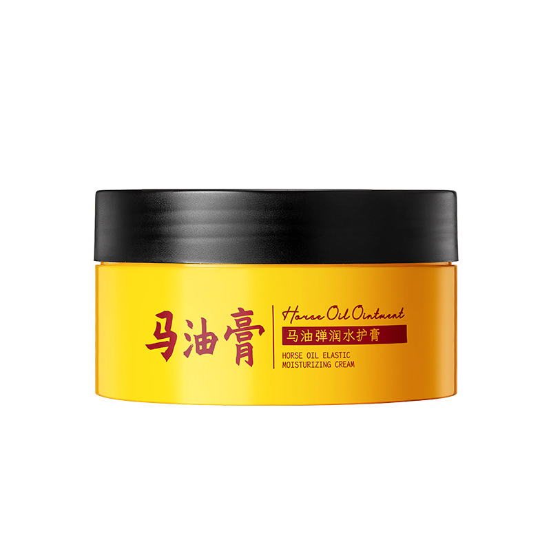 Imagen de belleza aceite de caballo crema hidratante hidratante hidratante hidratante anti-agrietamiento mejora la aspereza crema de aceite de caballo al por mayor