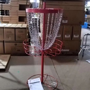 Throwing Frisbee rack professional throwing training Net golf iron rack basket plate outdoor competition group building game props