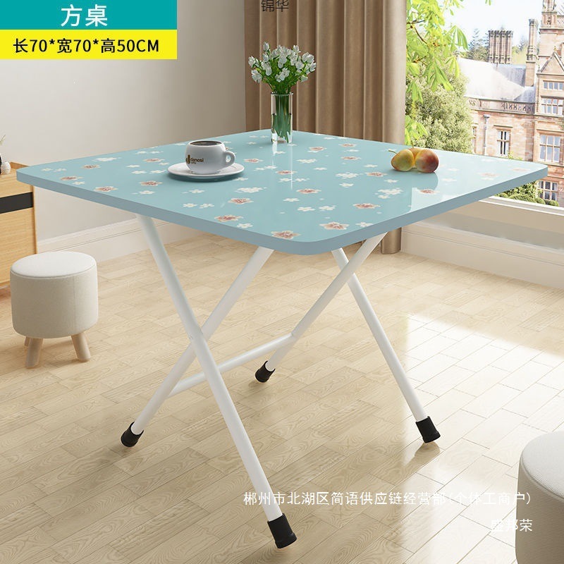 Fábrica de venta directa mesa plegable mesa de comedor plegable dormitorio mesa de estudio dormitorio mesa de comedor casera mesa al aire libre