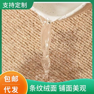 TPR防滑卧室厨房地毯办公室楼梯走廊条纹迎宾入户单片家用