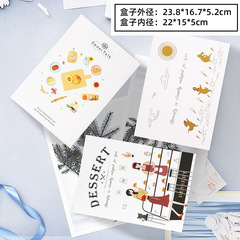 Mooncake box packaging box Mid-Autumn Festival gift egg yolk cake gift box ice skin flow heart mooncake handbag gift box