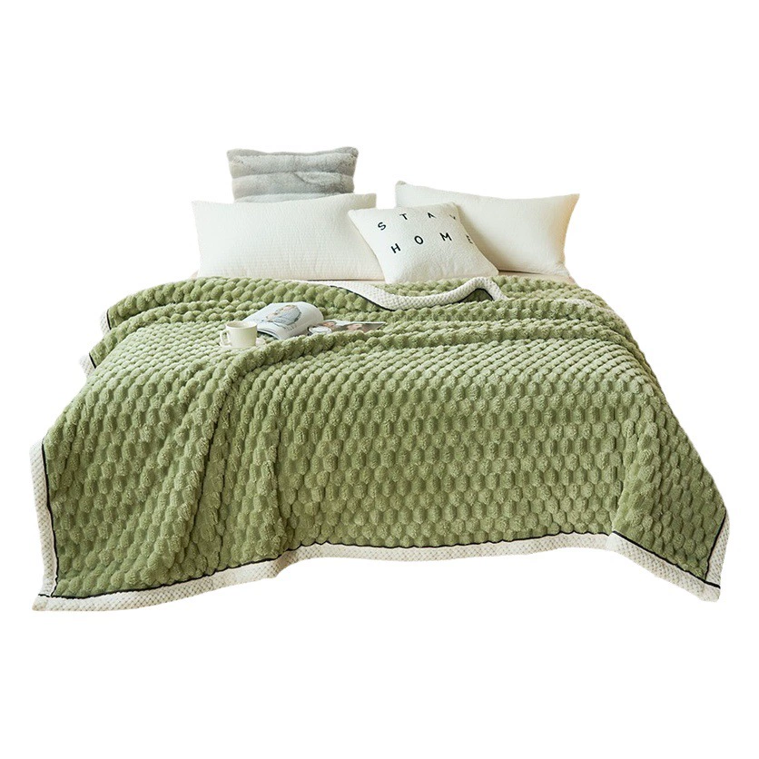 Новая золотая черепаха бархатное одеяло высокого веса класса A утолщенное бархатное молочное одеяло