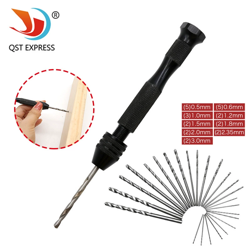 Черный ручной сверлильный набор для ручного пробивки Wenwan янтарь тысяча глаз Рудракша орех