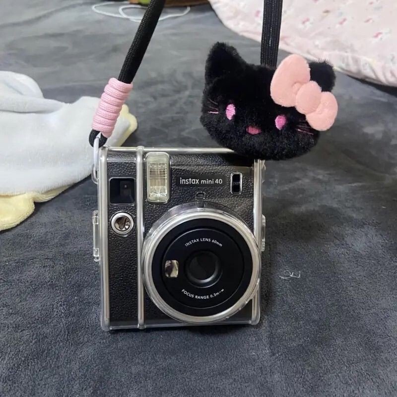 Mini40 Fuji Transparent Crystal Stand Hard Shell Protection Instax Shell Camera Accessories