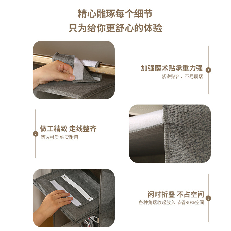 Nueva bolsa de almacenamiento colgante multicapa transfronteriza, bolsa de almacenamiento de gran capacidad, bolsa colgante de almacenamiento, bolsa de almacenamiento plegable