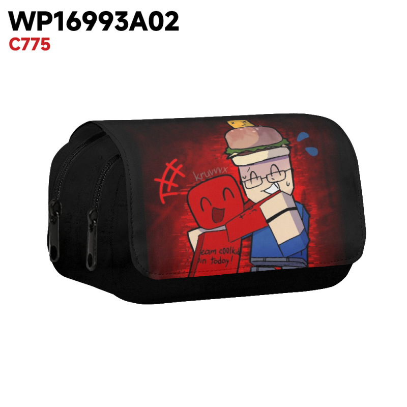 3D新品跨境游戏 Roblox Forsaken Gubby 双层翻盖笔袋儿童文具|undefined