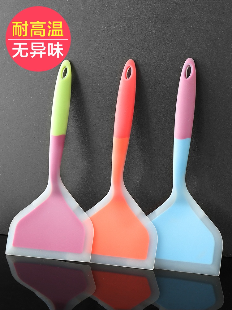 Pancake silicone spatula high temperature resistant non-stick…