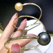 天然白金珍珠混色手镯 10一9mm 珠光细腻 精致百搭 送礼自留款