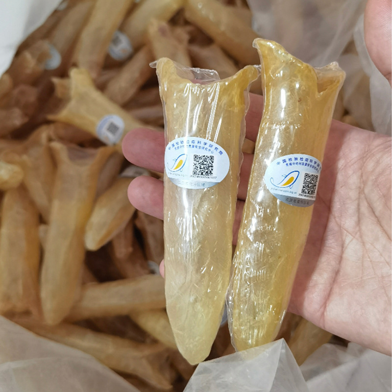 黄花胶中检溯源码100克干货孕产妇鱼泡鱼膘鱼肚补养滋味品筒胶|undefined