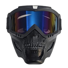 Motorcycle Windproof Riding Glasses Ski Retro Harley Face Mask Outdoor Windshield Off-road Sports Motorcycle Equipment