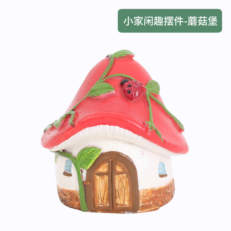 Nanyuan Chuanfang creativo dibujos animados Xiaojia ocio decoración de resina jardinería maceta escena a juego decoración del hogar al por mayor