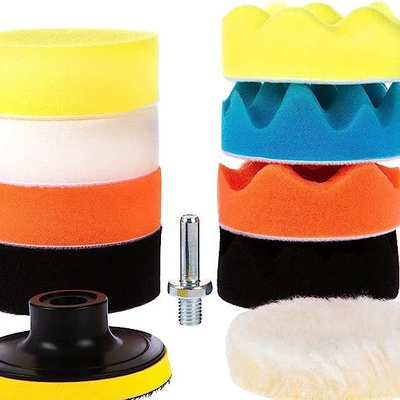 Polishing Pads, Waxing: Qìchē Car cleaning tools