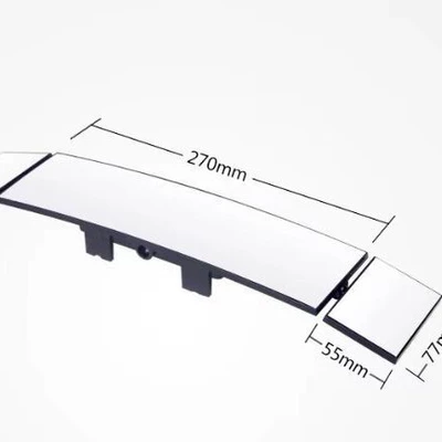 Large vision anti-glare Large field of view rear view auxiliary mirror