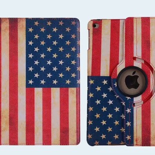 Suitable for iPad Tablet Protective Case 360 ​​Rotating Leather Case Apple Protective Case New European and American Retro Style