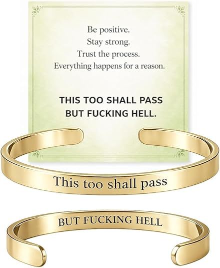 Double-sided golden cards, 6mm