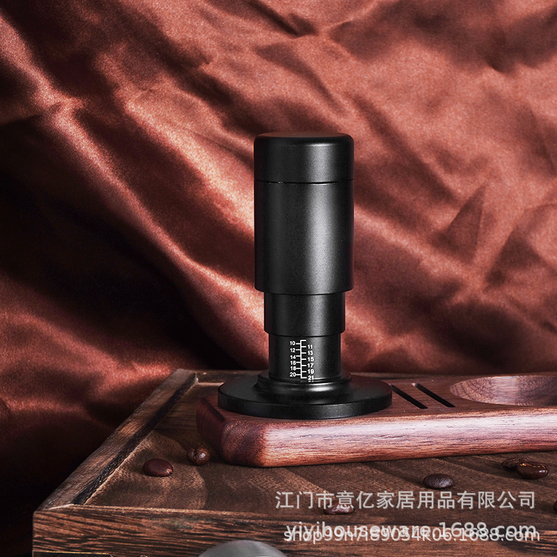 Coffee Press Hammer with Constant Pressure, Impact Type, Stainless Steel Elastic Presser, 51/53/58mm