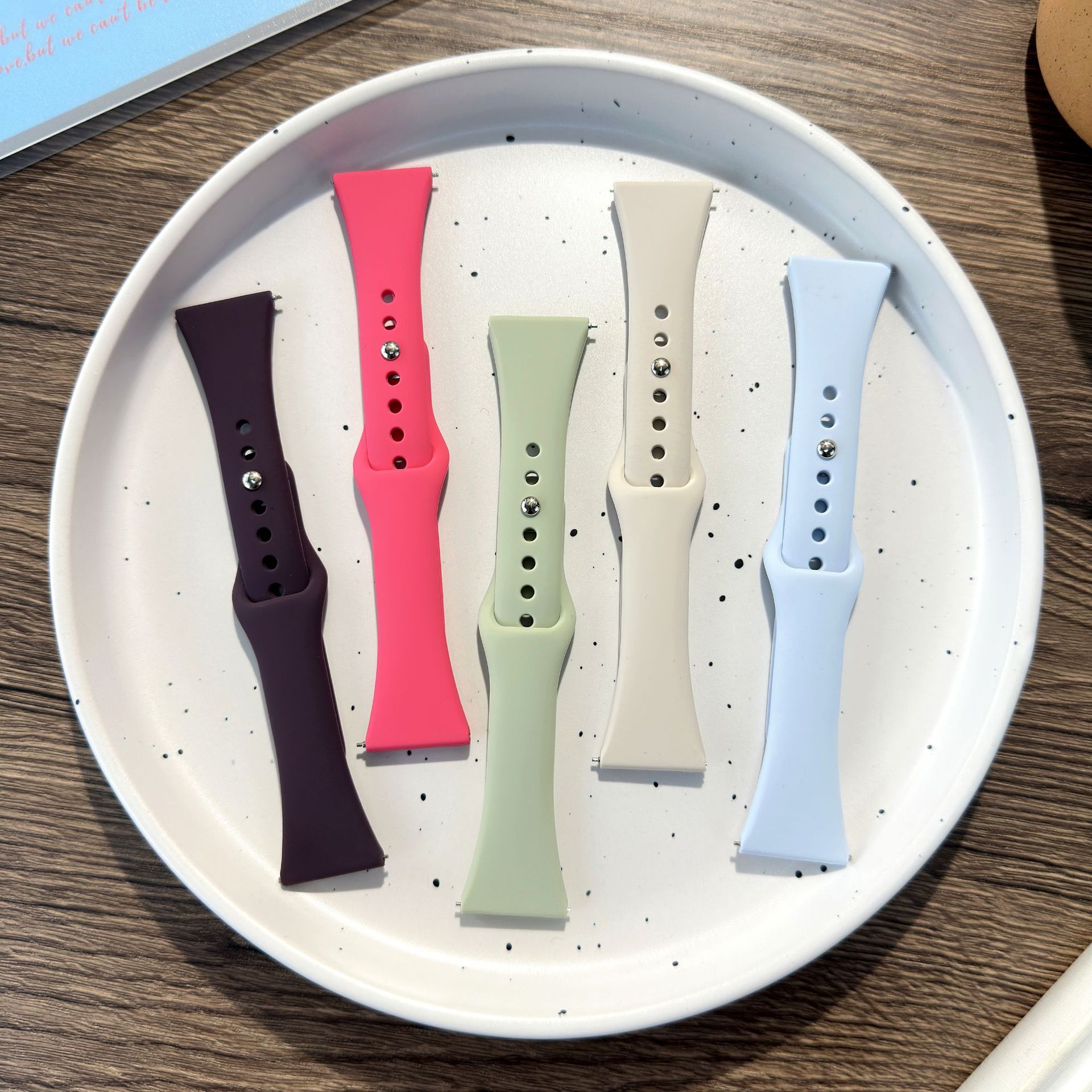 Suitable for Huawei Gt5 Watch Gt4 Strap Female Watch4/3Pro Small Waist Silicone Strap 18/20/22m