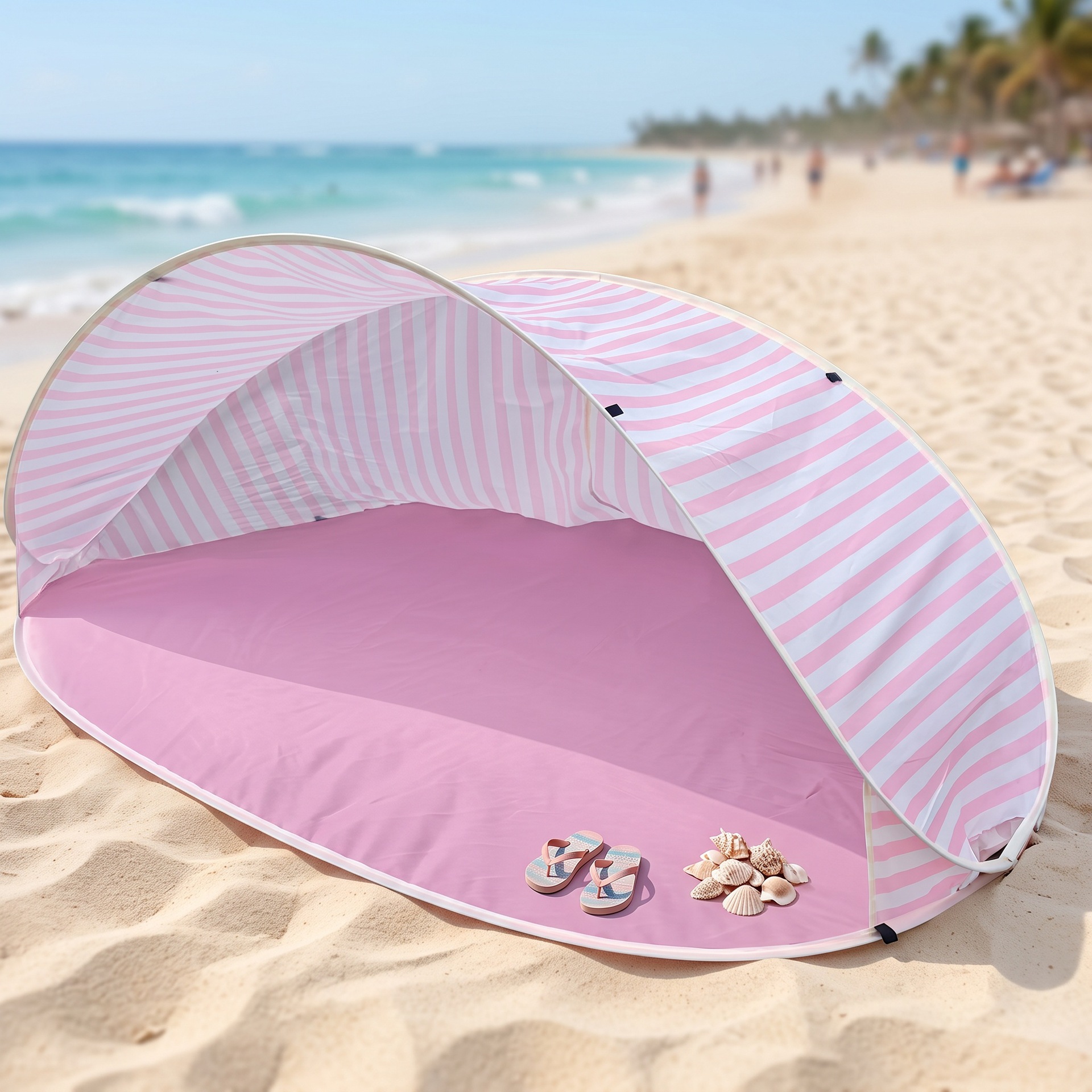 Beach Tent, Convenient Quick-Open Children's Tent, Outdoor Camping, No Need to Set Up, Sunshade, Sun Protection, Picnic Tent, Cross-Border
