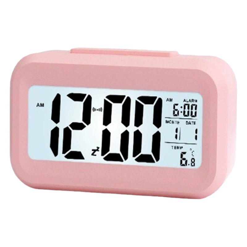 [Трансграничный] Цифровой будильник с вечным календарем, мультяшный будильник, цифровые часы, детский маленький будильник, умные часы, будильник