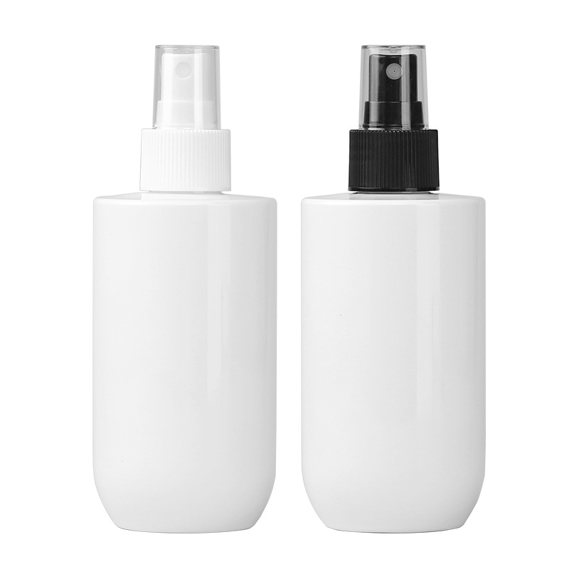 Spot 200ml botella de spray cosmético PET transparente/exfoliante/blanco