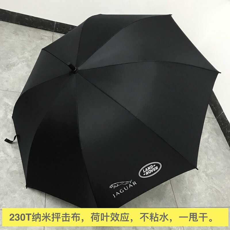 ✅ Zm6H Wholesale Land Rover Umbrella Jaguar 4S Store Original Fully Automatic Foldableing Sunny Umbrella Logo Advertising Straight Handle Large
