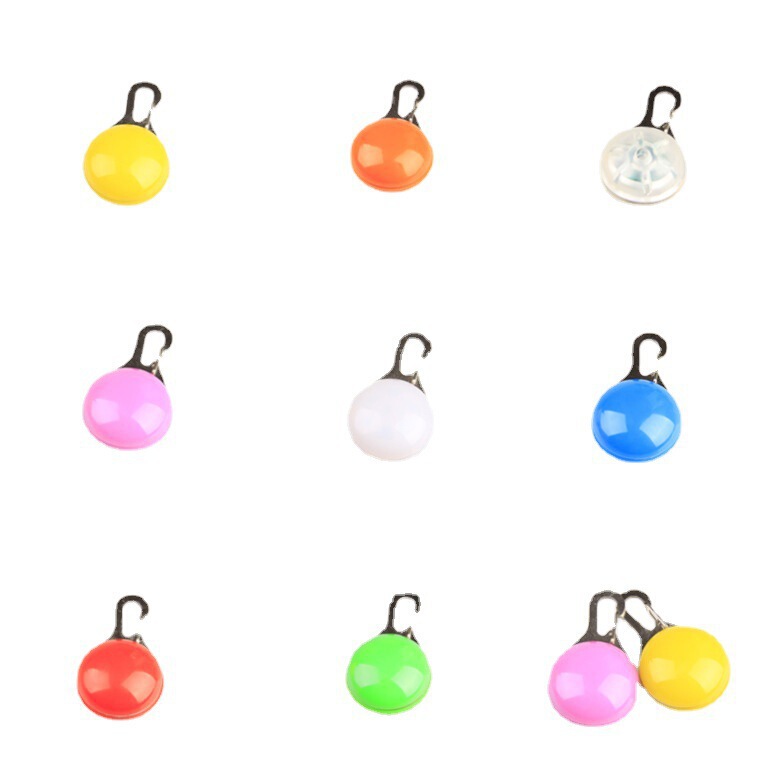 dog walking lamp pendant lamp pet lamp dog lamp bell shape anti-lost led luminous pendant pet supplies dog lamp#