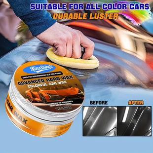 Premium Hard Wax Paste - High Gloss Car Polishing Solid Wax for Brightening, Cleaning, Repairing and Protecting Car Paint