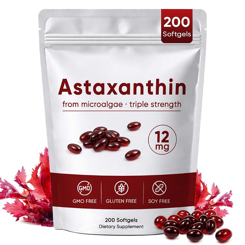 新品 TK爆款虾青素软胶囊Astaxanthin Soft Capsules亚马逊 外贸