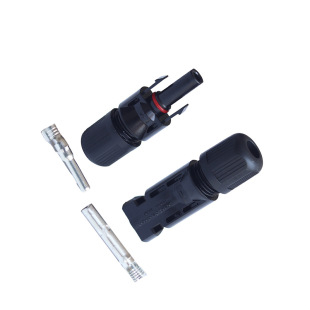 Photovoltaic Connector Solar Male and Female Plug Mc4 Connector Battery Board Photovoltaic Assembly Tinned Copper Connector