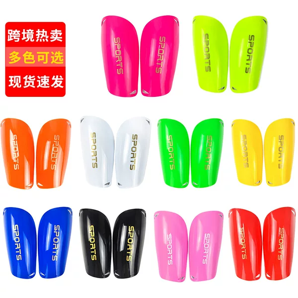 Cross-Border In-Stock Football Sports Shin Guards for Children and Adults, Professional Training Calf Protection Inserts, Thickened Shin Guards