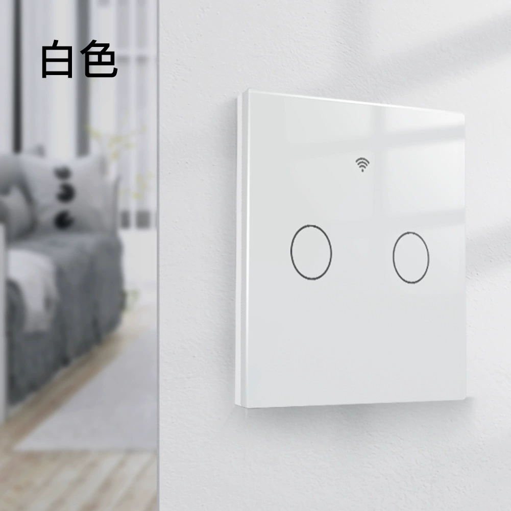 Tuya Smart Home ZigBee Light Control Smart Switch App Voice Timing 2-way Smart Switch Opener