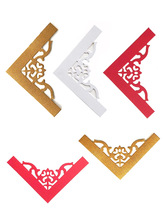 十字绣成品6017卡纸角花欧式风格相框装裱材料工艺压花100个 包邮