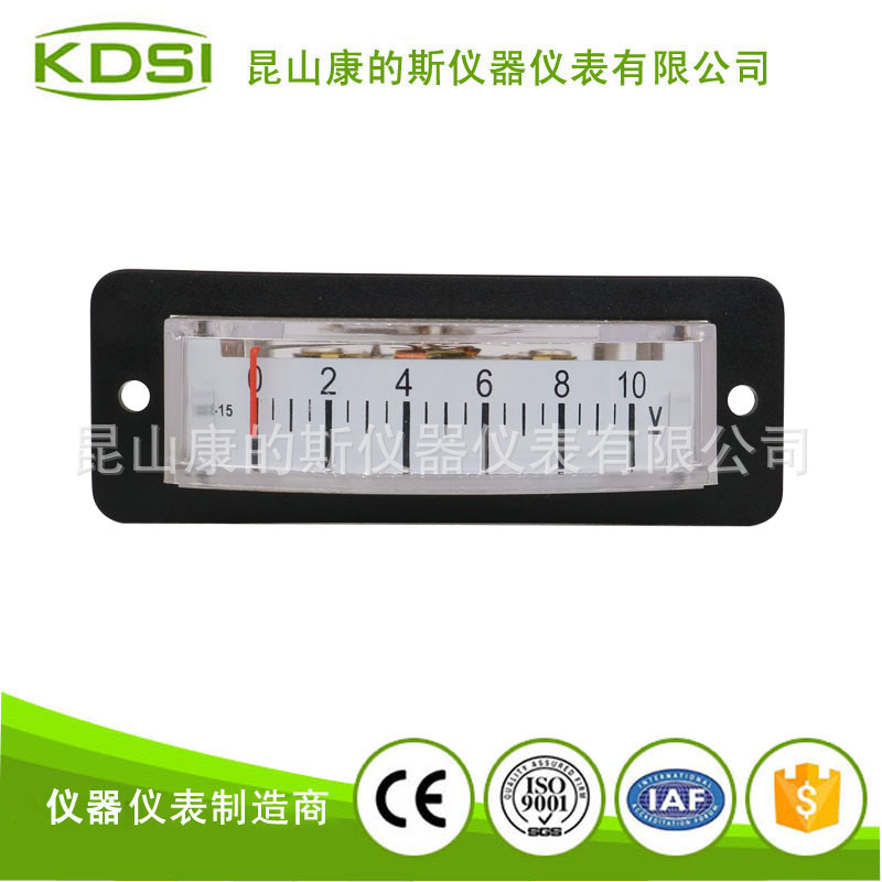 供应 KDSI指针显示槽形电压表BP-15 DC10V 低电压测量仪表