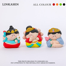 阿弥陀佛菩萨国潮情绪稳定神器摆件办公室工位装饰治愈系生日礼物