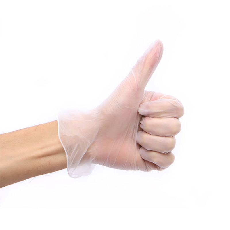 一次性pvc手套无粉食品级乳胶丁腈橡胶检查手套聚乙烯厂家批发