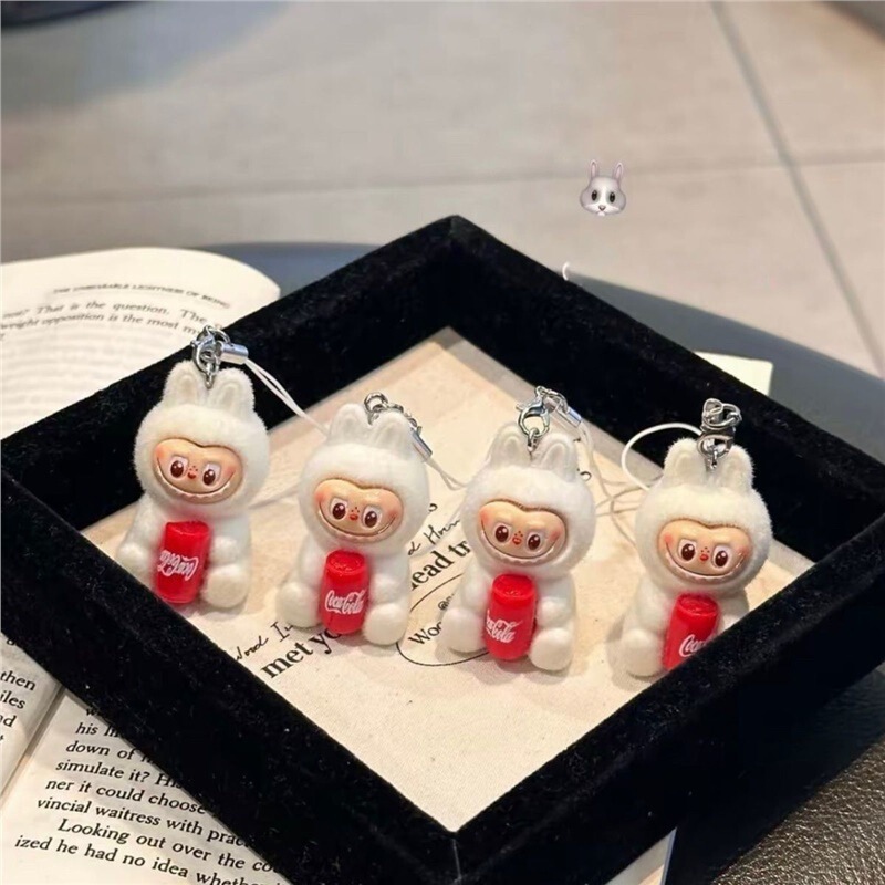 New Cute Cola Plush Keychain Doll Cartoon Cute Decoration Keychain Chain for Couples New Cute Cola Plush Keychain Doll Cartoon Cute Decoration Keychain Chain for Couples