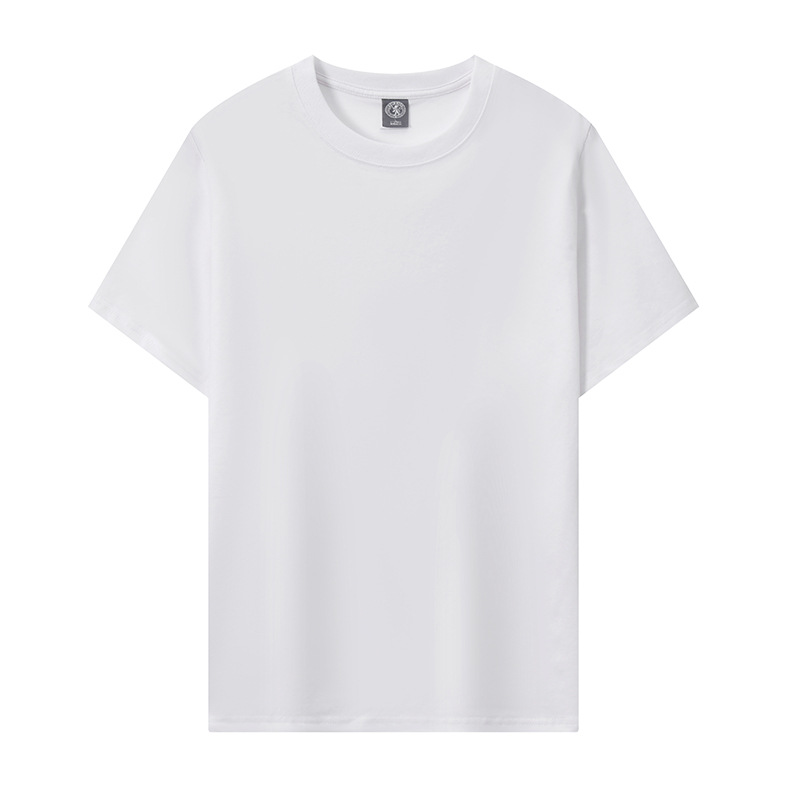210 gramos de frío Solona camiseta publicitaria de cuello redondo camiseta de manga corta camiseta de equipo de ropa de clase camiseta cultural logo personalizado