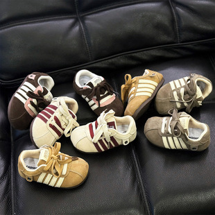 Children's German Training Shoes 2025 Spring New Girls' Board Shoes Boys sneaker Baby Toddler Shoes Baby Shoes