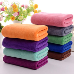 Ultra-fine fiber beauty salon hair salon headscarf towel water-absorbing foot spa shop special towel 35*75 + logo wholesale