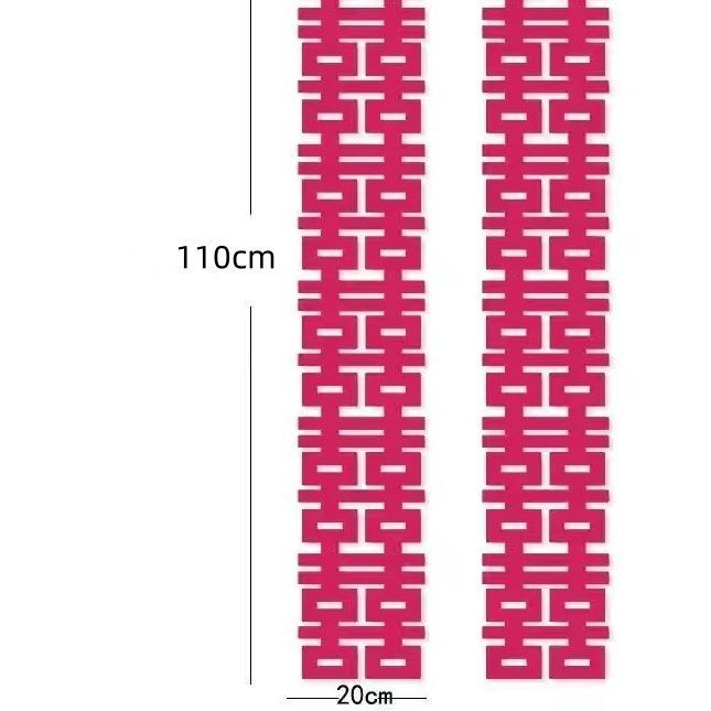 [시추안] 로즈 레드(고급*두꺼운 19.5*108)