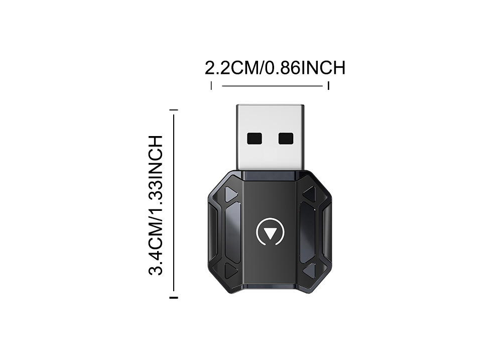 Wired Carplay to Wireless Car Adapter, Android and Apple Car-Machine Connectivity, Two-In-One Car Navigation