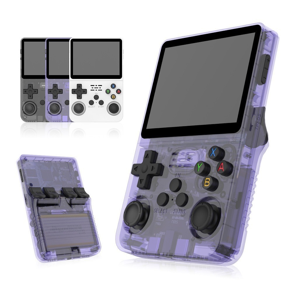 New open source R36 handheld game console retro GBA arcade 3D screen HD quad core dual system R36S game